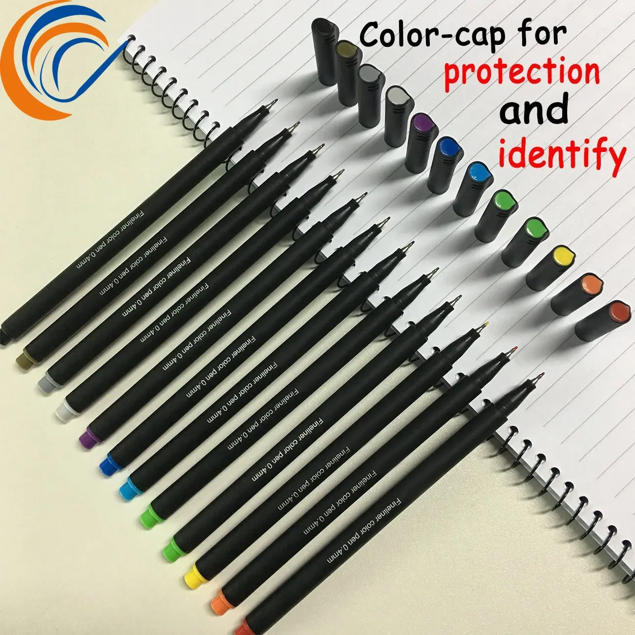

12 Color Per Set Color Line Marker Pen Student Painting Supplies