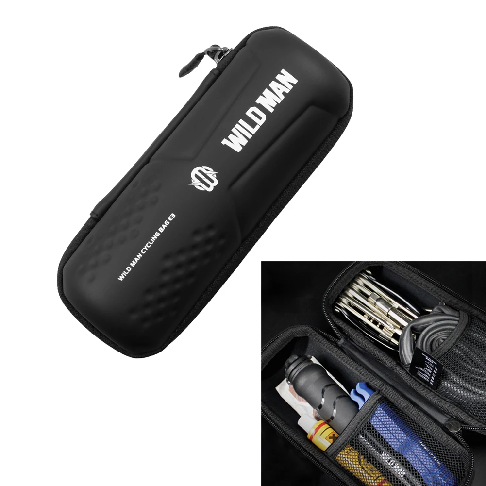 PortableBikeToolBagWaterproofHardBicycleRepairKitsBagCycling