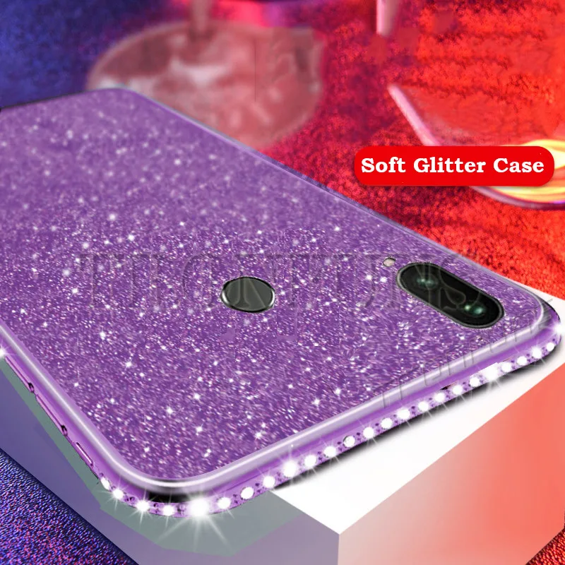 3D Алмазный блестящий чехол для Samsung Galaxy A50 A30 A20 A10 A70 A80 A40 A20E 2019 A 50 мягкий из ТПУ со
