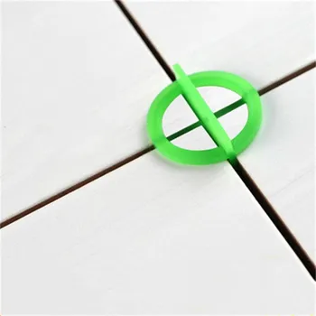 

50pcs Removable Tile Leveling System Slit Locator Floor Laying Tile Alignment Leveler Clips Construction Tool 1.5/2/3mm