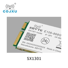 Bateria sx1301 portão way, módulo de comunicação 868mhz spi, módulo rf E106-868G27P, transmissor sem fio de longa distância