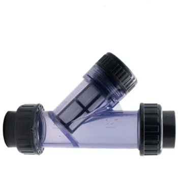 

Transparent UPVC Y-Type Filter PVC strainer DN15-DN40 Equipment for improving product purity and purifying media