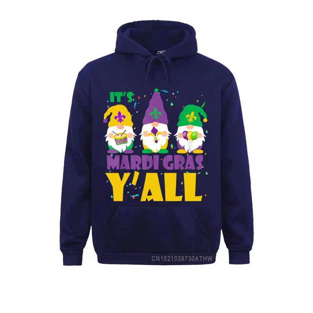 Three Gnomes Mardi Gras 2021 Long Sleeve T-Shirt__3909 Prevailing Printed Sweatshirts Long Sleeve Hoodies for Men Sportswears April FOOL DAY Three Gnomes Mardi Gras 2021 Long Sleeve T-Shirt__3909navy