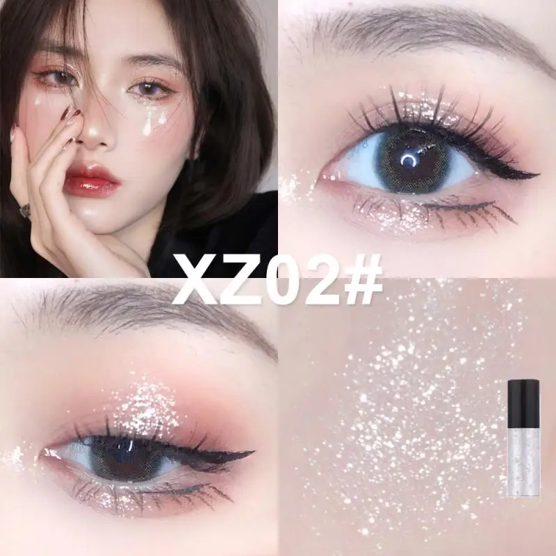 10 Colors Liquid Eyeliner Pearlescent Eye Shadow Diamond Shining Liquid Monochrome Long Lasting Cosmetics Makeup TSLM 1