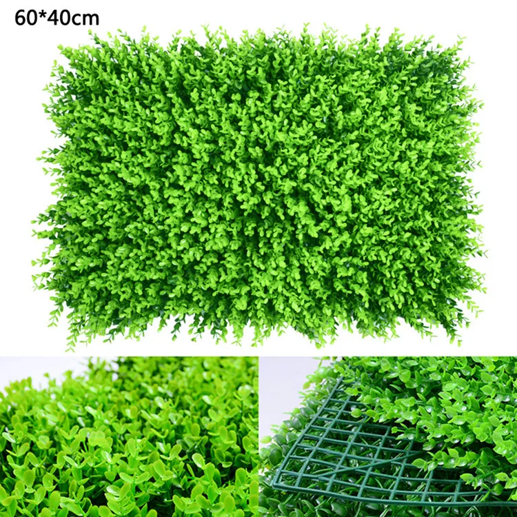 60 см X 40 см Искусственный дерн ковер имитация пластиковый самшитовый коврик трава коврик зеленый газон для украшения дома и сада