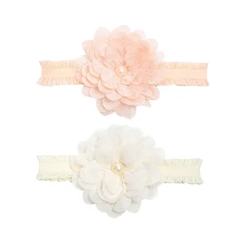 

Newborn Headwear Baby Girl Floral Headbands Lace Hair Bands Girl Princess Hair Accessories Party Headbands