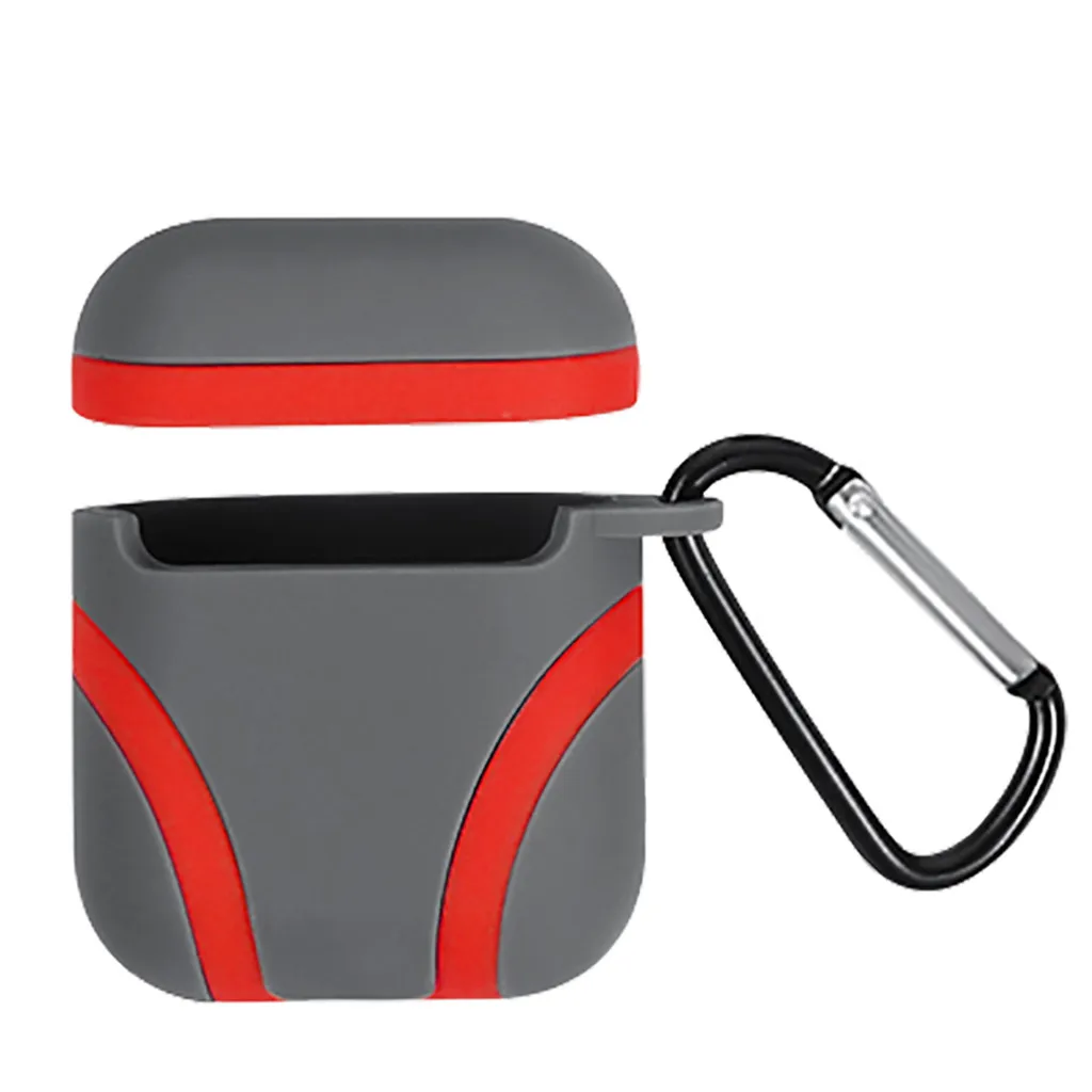 Earphone Case For Apple AirPods 2 Silicone Cover Wireless Bluetooth Headphone for Air Pods Case Protective For AirPods 103#B