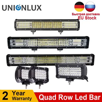 

4'' 7'' 20'' 23'' 28'' quad row Offroad LED Light Bar 4x4 4wd Truck SUV ATV LED Light Bar For Truck SUV ATV 4WD 4x4 Car Offroad