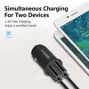 Mini Car Phone Charger 2.4A Double USB Ports For iphone Samsung mi Mobile Car Charging ► Photo 2/6