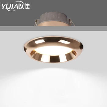 

spot LED ultra-thin 5W7W embedded dimming small spotlight ceiling downlight kitchen bathroom mirror headlight Built in spotlight