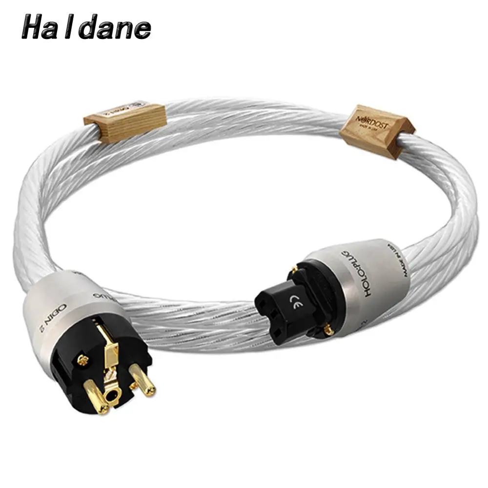 

Haldane Norodst ODIN 2 Reference Schuko AC Power Cord Cable Without Original Box EU US Plug Power Cable