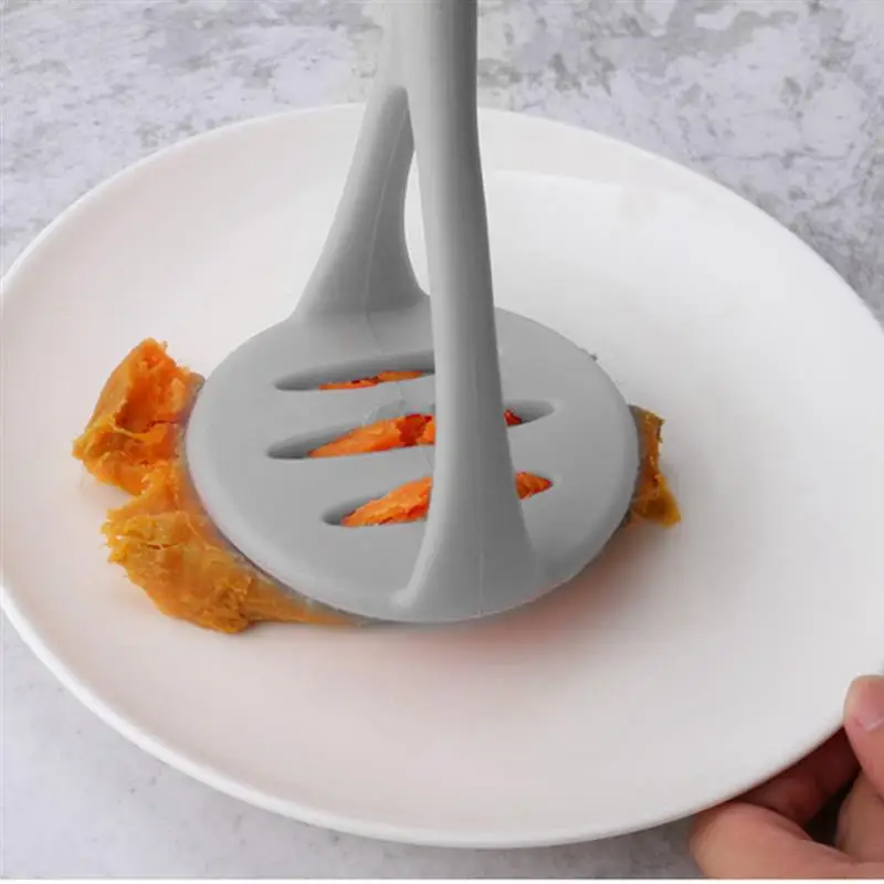 1pc Silicone Potato Masher Potato Press Crush Cooking Tool Kitchen Mashed Potatoes Crush Strap Pressure Tool Kitchen Accessories