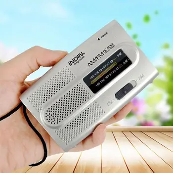

Mini Portable AM FM Telescopic Antenna Radio Mono Pointer Type Rdio Player Outdoor Universal Pocket Radio World Receiver BC-R28
