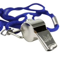 В штучной упаковке, металлический рефери, товары для улицы, нержавеющая сталь, свисток для выживания/спасательный свисток, свисток для пожаротушения