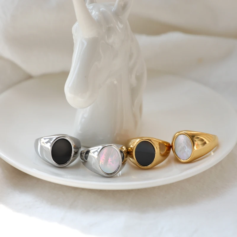 Stainless Steel Rings Tarnish Pvd Stainless Steel Jewelry High Plated Stainless Aliexpress