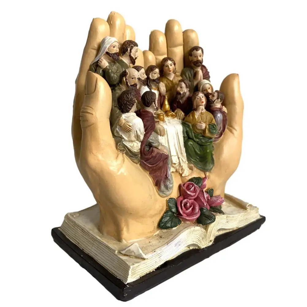 The Last Supper Religious Figure Jesus Sculpture Model Statue 