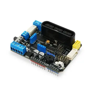 

TB6612FNG Motor Driver Board V3.0 with PSX2 IR Recriver Compatible Adafruit for Arduino-R3 Support 8 Servo Motors