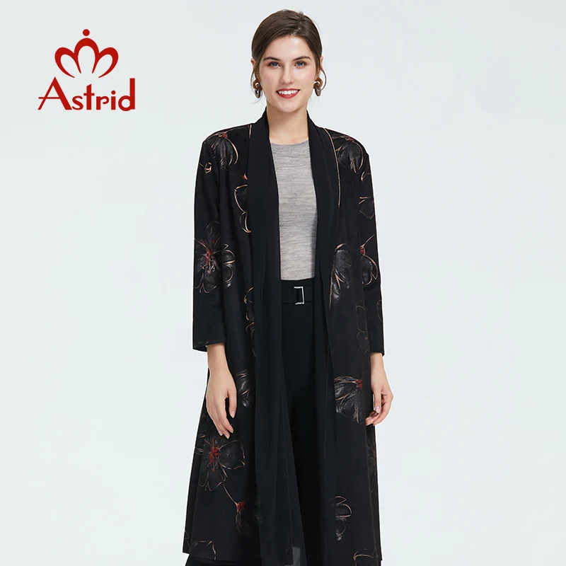 

Astrid 2019 Autumn new arrival cardigan women high quality long striped cardigan new popular style womens clothing 19812