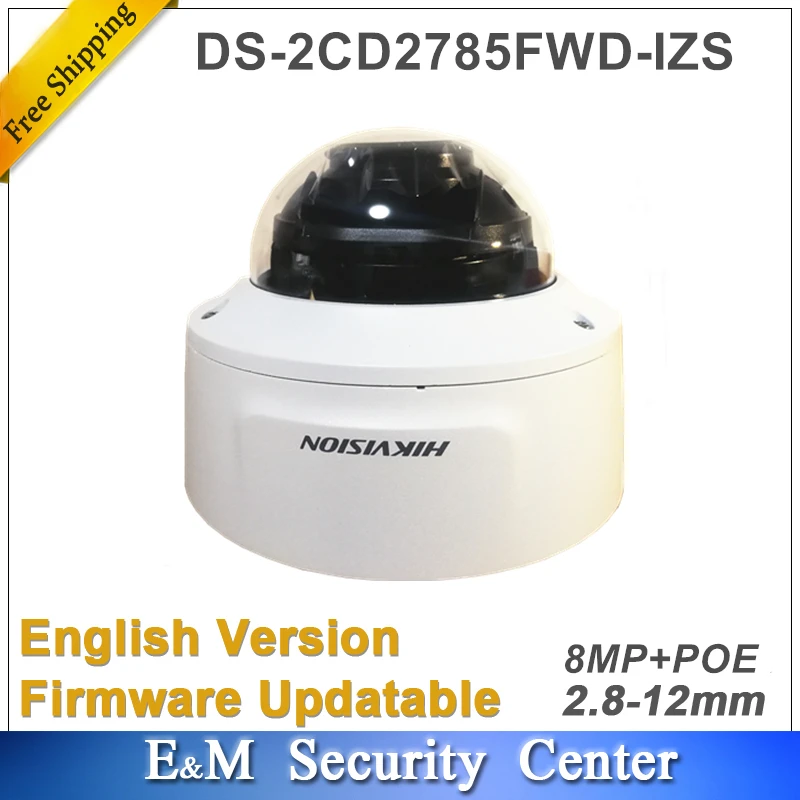 Оптовая продажа hikvision оригинальный DS 2CD2785FWD IZS 8MP POE IR 4K WDR Vari focal сетевой IP ИК