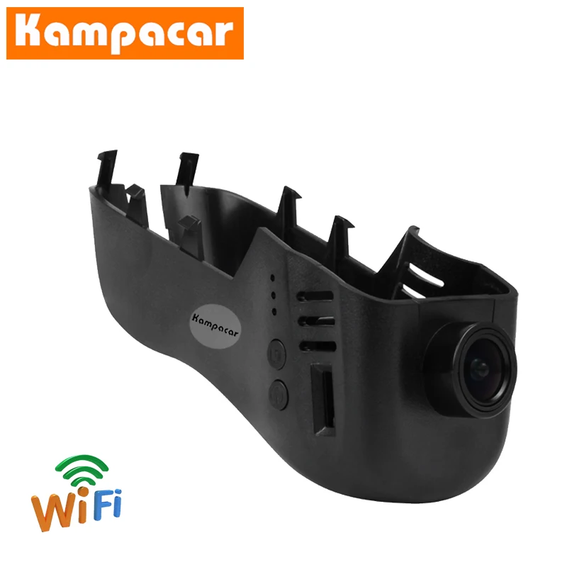 Kampacar Автомобильный видеорегистратор Wifi DVR Dash камера s для Volkswagen Tuareg двойной видеорегистратор камера Авто видеорегистраторы