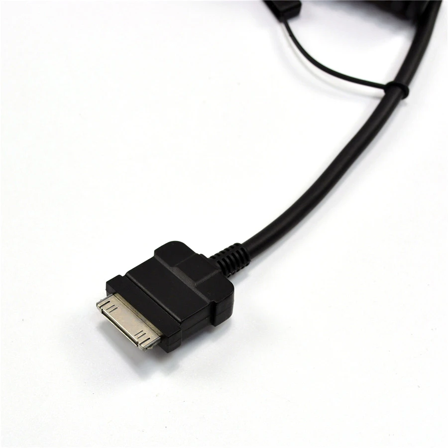 OEM аудио интерфейс кабель для Jaguar Land Rover iPod iPhone 4S медиа Интерфейс адаптер Aux кабель