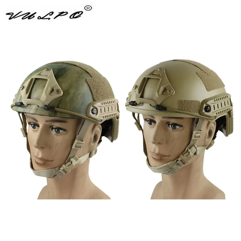Vulpo Tactical Airsoft Fast Helmet Mh Type Paintball Cs Wargame Helmet Protect Helmet