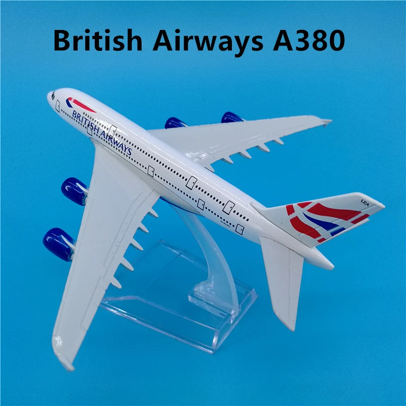 1:400 Scale 16cm Airbus A380 AIR Airways Airlines Alloy Metal Plane Model Airplanes Aircraft Gift Collectible Gifts Decoration