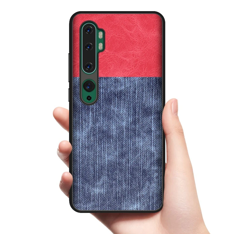 Джинсовый тканевый чехол для телефона Xiaomi Redmi Mi Note 8T 9T 10 8 7 8A 7A Go K20 9 Lite CC9 Pro CC9e A3 9SE