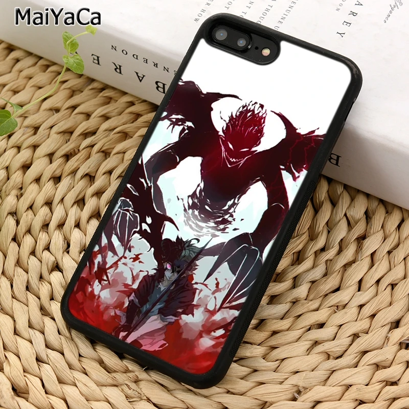 MaiYaCa Аниме Черный клевер чехол для телефона iPhone 14 X XR XS 11 12 13 Pro MAX 5 6 7 8 Plus Samsung S21 S22 ultra