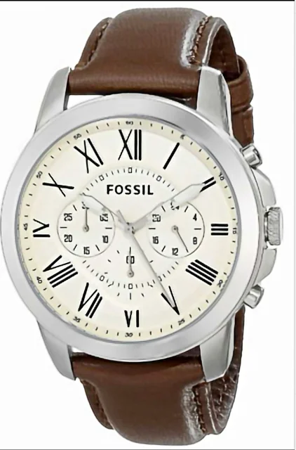 

2020 Fossil Top Quality Fashion Men's Watch with Leather Strap Quartz Wristwatch Male And Female Couples Tide Brand Watches