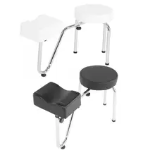 Экспресс-, 2 цвета, регулируемый искусственная кожа, татуировка для ног, подставка для ног, педикюр, стул для ног, опора принадлежности