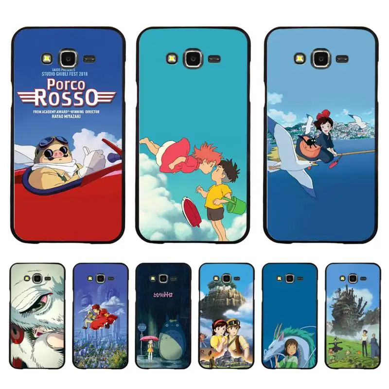 Мягкий чехол для телефона Babaite Hayao Miyazaki в стиле аниме Samsung A50 A70 A40 A6 A8 Plus A7 A20 A30 S7 S8 S9