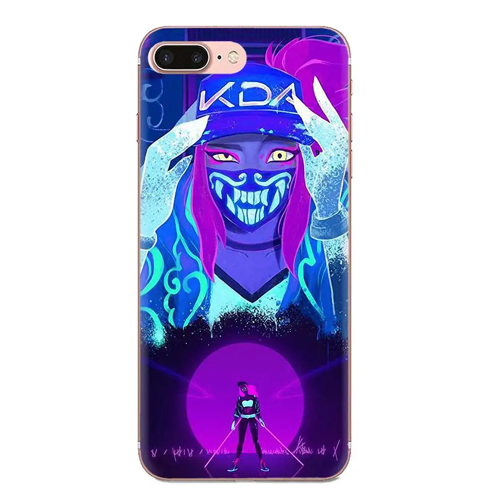 TPU Capa Lol League Of Legends Kda Kaisa Ahri Akali For LG K50 Q6 Q7 Q8 