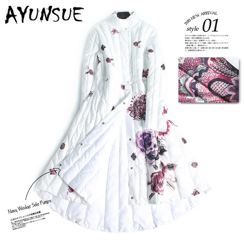 

AYUNSUE Winter Coat Women Korean Warm Parka Women Jacket Vintage Jacket Women Abrigos Mujer Invierno 2019 H0477 YY1291