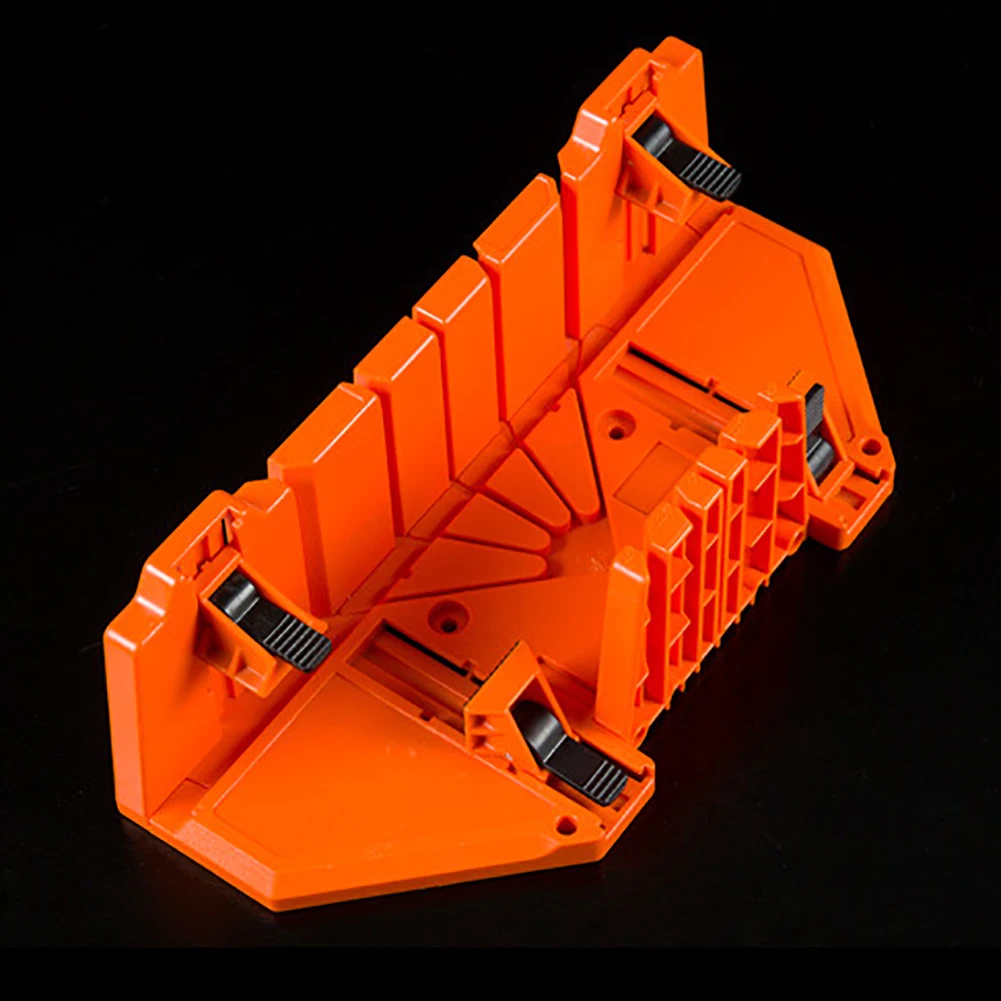 

14 inch Adjustable Wood Cutting Clamping Miter Saw Case Woodworking Clamping Mitre Saw Box Cutting Tools Plastic