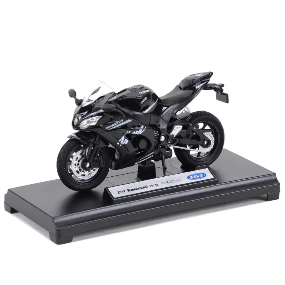 Welly 1:18 Kawasaki2017 Ninja ZX-10RR Die Cast Vehicles