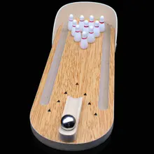 Деревянные детские развивающие игрушки, деревянные Мини-боулинг для родителей и детей, интерактивные настольные игры для отдыха, декомпрессия