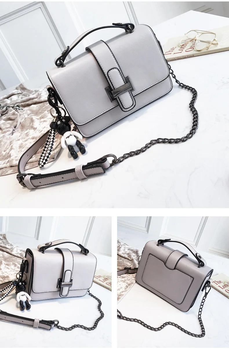 Small Bag Women Messenger Bag Version of Small Fresh Shoulder Bag Chain Bag