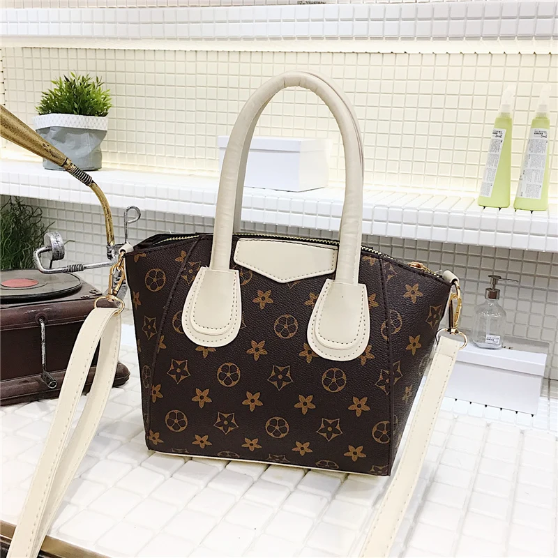 Бежевый Роскошная модная сумка hanbag, Высококачественная кожаная сумка-тоут с поверхностью sofe, сумка на плечо, винтажная сумка через плечо с узором - Цвет: Бежевый