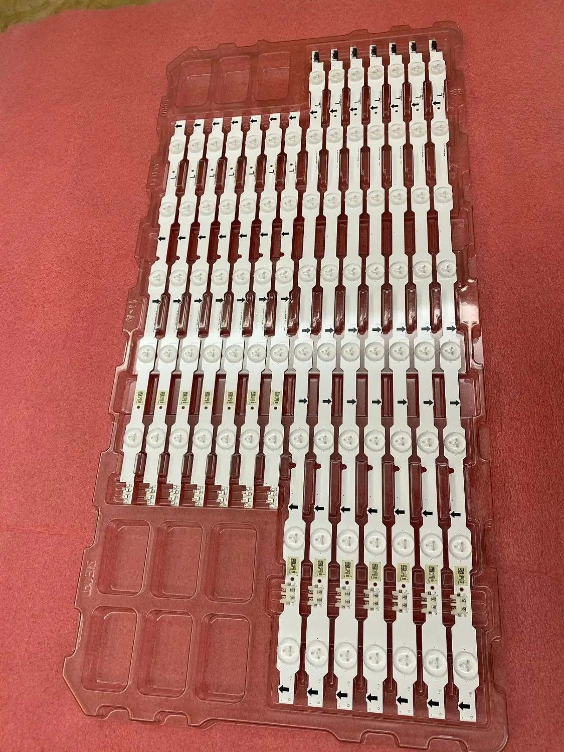 Новые 14 шт. светодиодный Подсветка полосы для samsung UE55HU6900 UN55HU7000 UN55HU6840F DUGE-550DCB-R5 550DCA 2014SVS-UHD-55 LM41-00089B 89A