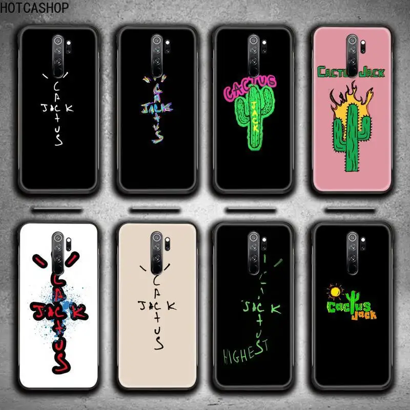 Cactus jack hiphop чехол для телефона Redmi 9A 8A 7 6 6A Note 9 8 8T Pro Max K20 K30 | Мобильные телефоны и