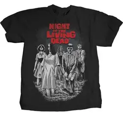 Ночной жизни мертвых-BloodThirsty-футболка S-M-L-XL Новый Привет верность Мерч хлопковая спортивная одежда Для мужчин топы; футболка