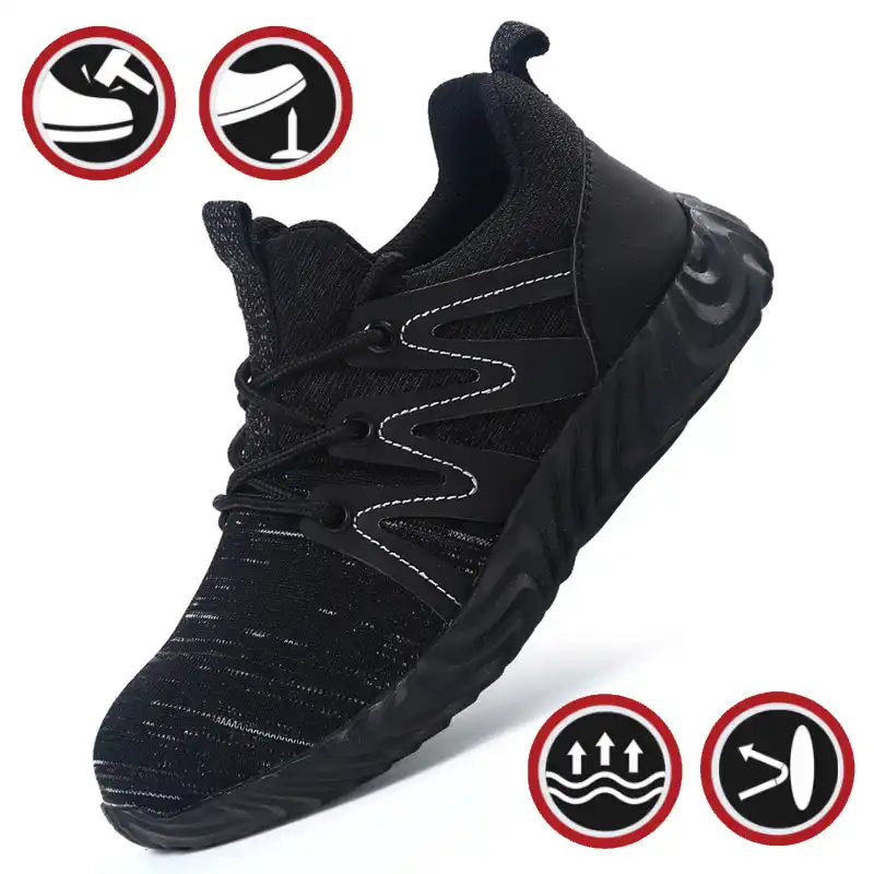 mens lightweight steel toe cap trainers