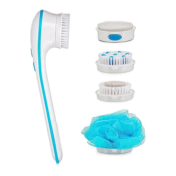 

Five-In-One Electric Massage Bath Brush Bath Bath Brush Set Electric Bath Brush Bath Brush (Blue) Clean Scrub Brushes