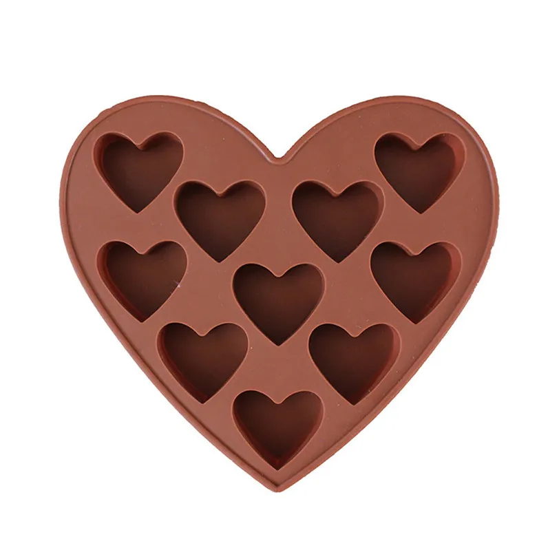 Love Heart Valentines Silicone Candy Chocolate Jelly Cake Ice Mould Mold UK 