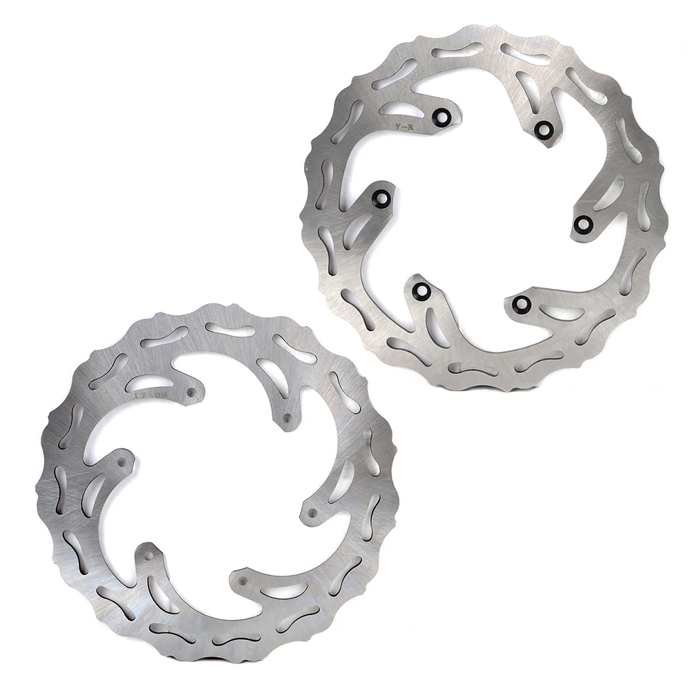 H2CNC мотоциклетные передние и задние дисковые тормоза ротор для Yamaha YZ125 YZ250 YZ250F YZ450F YZ250X YZ250FX WR250F WR450 WR 250F 450F