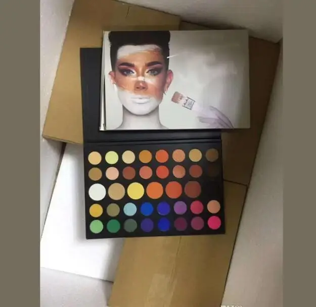 Высокое качество James Charles Artist 39 прессованные тени для век Палитра абсолютно новая матовая натуральная стойкая