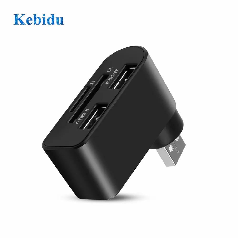 KEBIDU высокоскоростной концентратор USB 2 0 сплиттер интерфейс питания SD TF кардридер