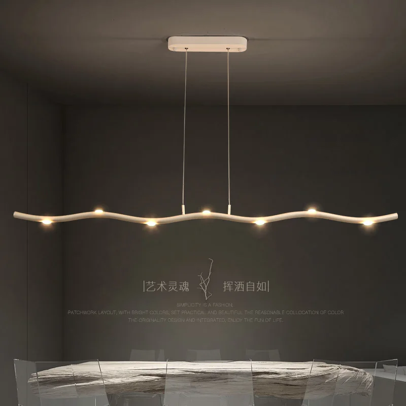 Modern LED Dining room Chandelier Bar counter Pendan lamps Restaurant Nordic lighting office simple Hanging  lights