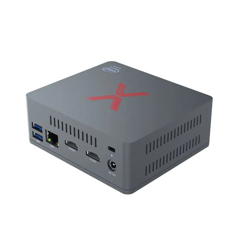 Bt3-X мини-ПК 2,4 ГГц Wifi Bluetooth 4,0 Ethernet 1000 Мбит/с 4 Гб ОЗУ 64 Гб ПЗУ Wins10 процессор Intel Apollo J3355 ТВ-приставка (штепсельная Вилка европейского стандарта)